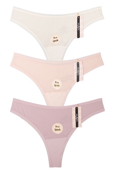 Bravie Ice Silk Fabric Thong - Lightness Like No
