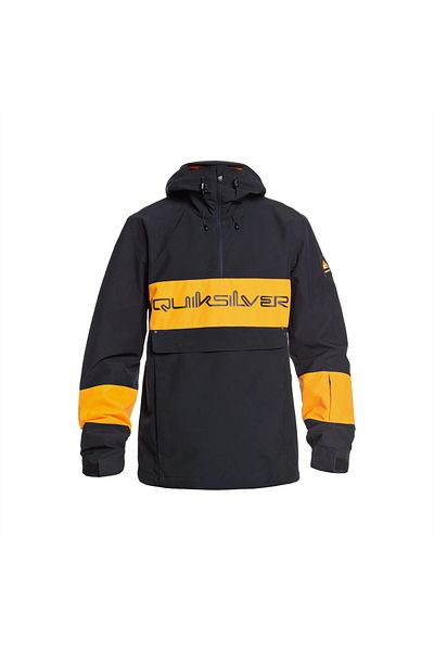 Quiksilver Men's Snowboard Coat Steeze Black Men's Snowboard Jacket Eqytj03274