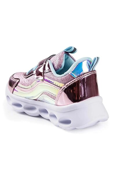 BUCKHEAD 4246 Trio Shiny Hologram Kids Sneakers