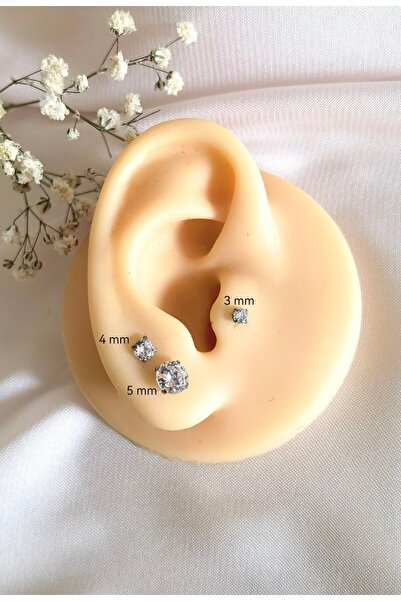 Bylin G23 Titanyum Tek Taşlı Piercing - Bar Uzunluğu 6mm - 1 Adet