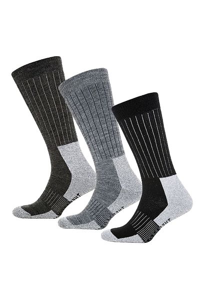 THERMOFORM Extreme Unisex Socks 3 Pack Black-Grey-Anthracite