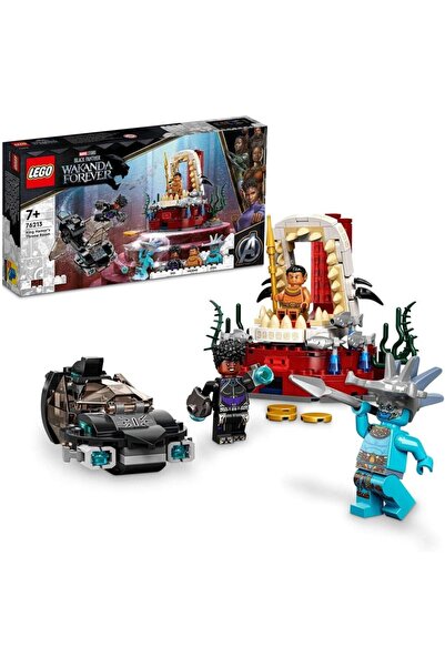 LEGO 76213 Marvel King Namor’s Throne Room, Black Panther Wakanda Forever Set...
