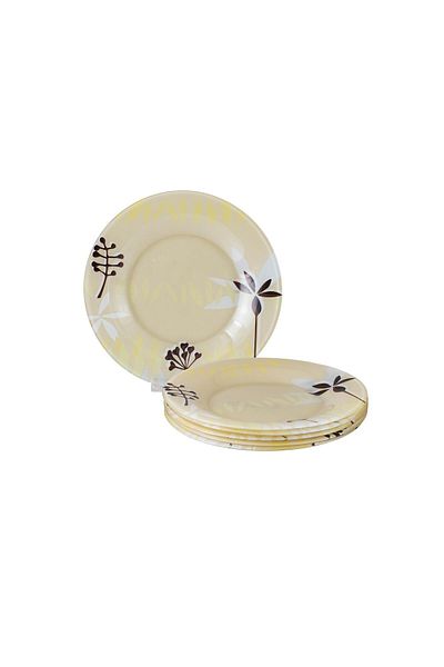 Luminarc A set of plates for serving round arcopal desserts and fruits, 6 pieces, size 19 cm