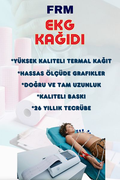 FRM Ecg Ecg Paper Thermal Roll 210Mmx30M (21cm) Biocare Medwelt Nihon Kohden Firstmed Plusmed Compatible