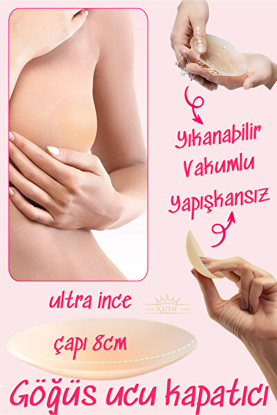 KUIN Sigilant pentru mamelon cu vid - Sigilant pentru mamelon din silicon mul...