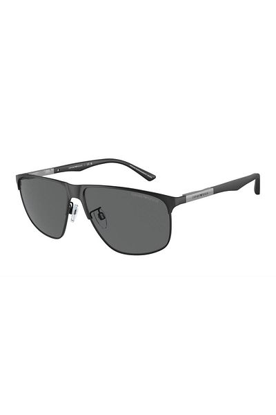 Emporio Armani Man Pillow Sunglasses- Ea 2094 - Lense Size:60mm - Matte Black