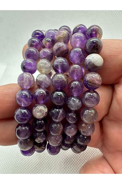 grs oyuncak Natural Stone Amethyst Bracelet 1 Piece