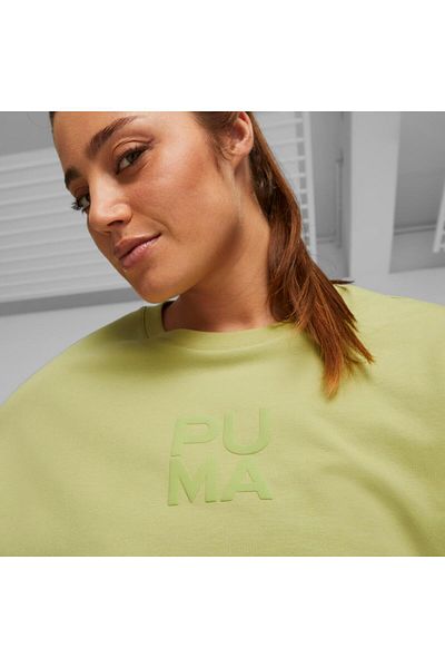 Puma تي شيرت نسائي مريح من Infuse