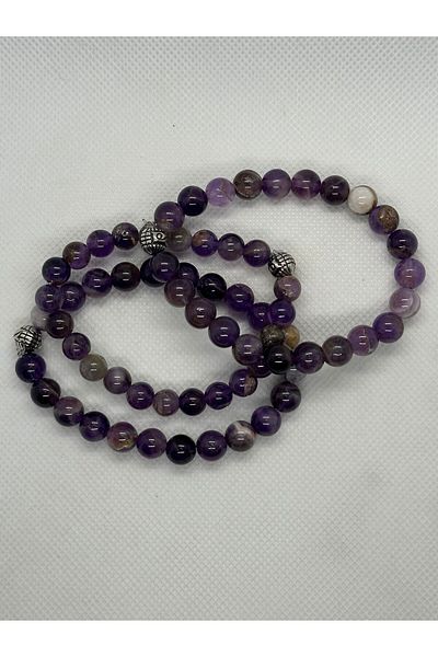 grs oyuncak Natural Stone Amethyst Bracelet 1 Piece