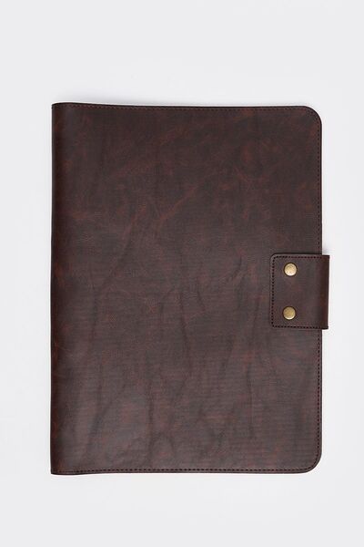 MESCHAIN Crazy Brown MacBook Air Pro 13-14 ιντσών Organizer Χαρτοφύλακας και Τσάντα Laptop