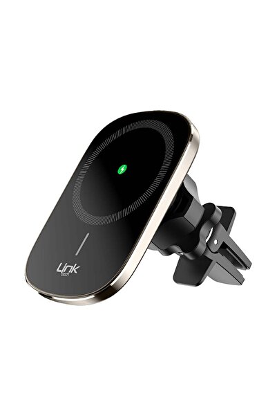 Linktech W790 Magsafe Uyumlu 15w Kablosuz Şarj Araç Içi Telefon Tutucu