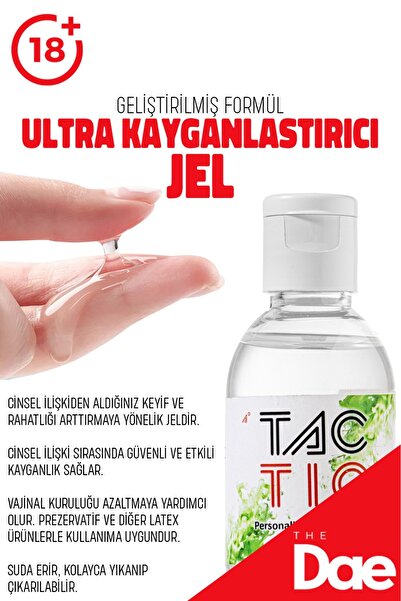 DAE KOZMETIK Etkili Kayganlaştırıcı JEL 100 ML Pompalı Kolay ve İdeal Kullanım.