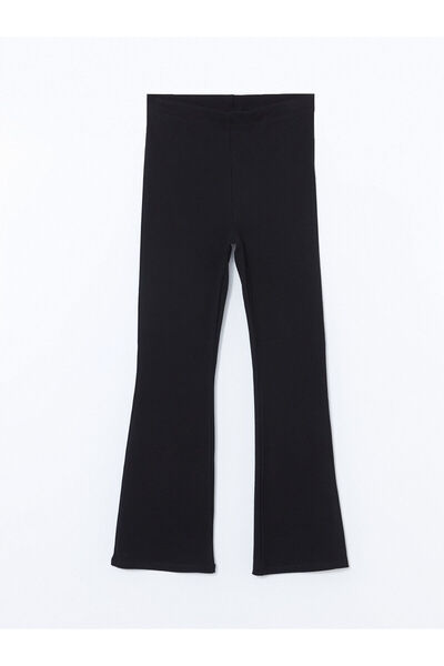 LC Waikiki LCW Παιδικό κολάν με ελαστική μέση ισπανικό πόδι για κορίτσια