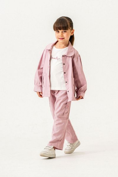 HAUSEkids 6-9 Years Old Girl's Miami Cotto 3-Piece Set - Lilac