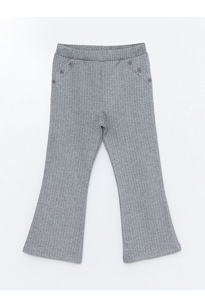 LC Waikiki Lcwk Baby Girl Flared Leg Leggings with Elastic Waist