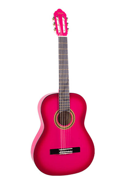 VALENCIA Vc101tpks Klasik Gitar 1/4 Pembe