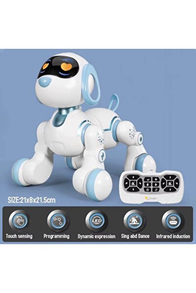 mavi su dünyası Uzaktan Kumandalı Dans Edebilen Robot Köpek - Mavi Su Dünyası