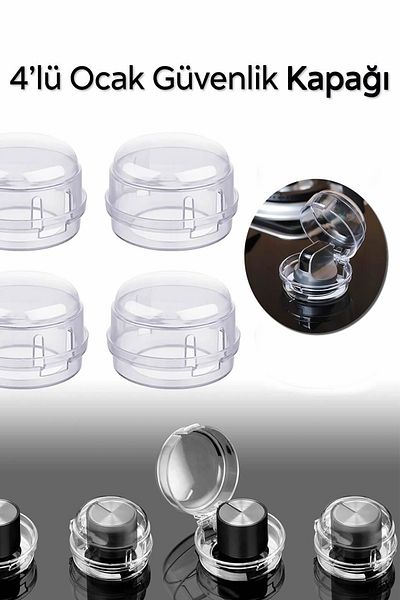 Heredot Mithra Life 4Pcs Transparent Safety Safety Cover Cooker Oven Switch Button Mit1167