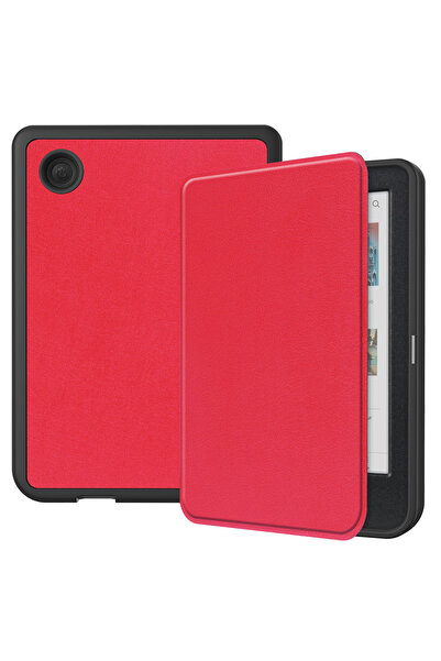 kobo Clara Colour/BW E Kitap Okuyucu Kılıfı Kırmızı