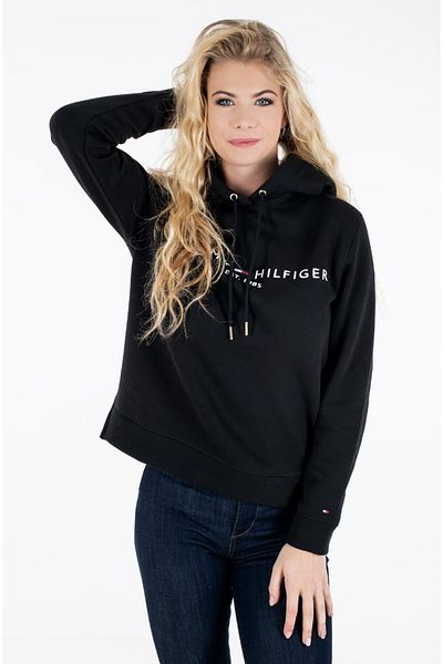 Hilfiger Denim سويت شيرت نسائي بغطاء للرأس من Tommy Hilfiger