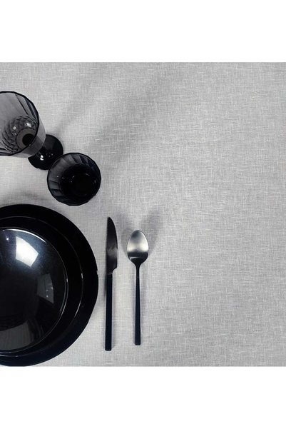 PİKKO HOME EKRU-BEYAZ PÜSKÜL GÜPÜRLÜ KETEN(Ç)