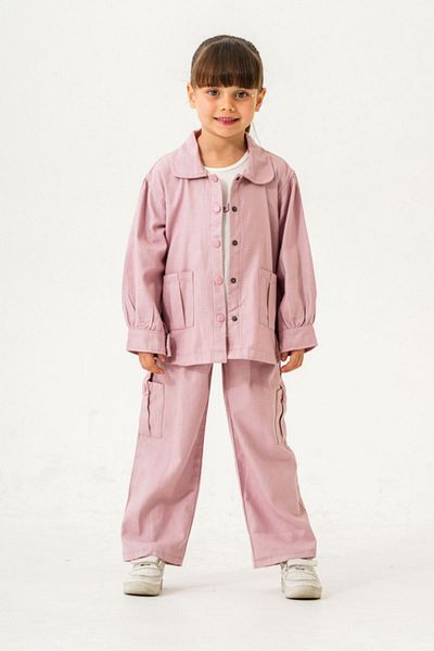 HAUSEkids 6-9 Years Old Girl's Miami Cotto 3-Piece Set - Lilac