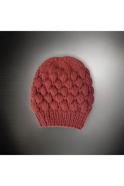 FM 4-7 Years Old Red Color Soft Texture Knit - Authentic Children's Beanie for Winter Wear and Warmth