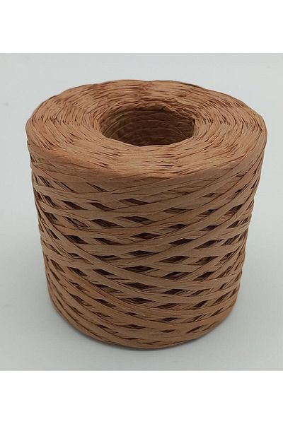 Nusrat Bilişim Caramel Color Imported Raffia Bag Accessory