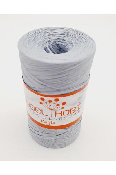 Nusrat Bilişim Gray Angel Raffia Rope - Bag Accessory