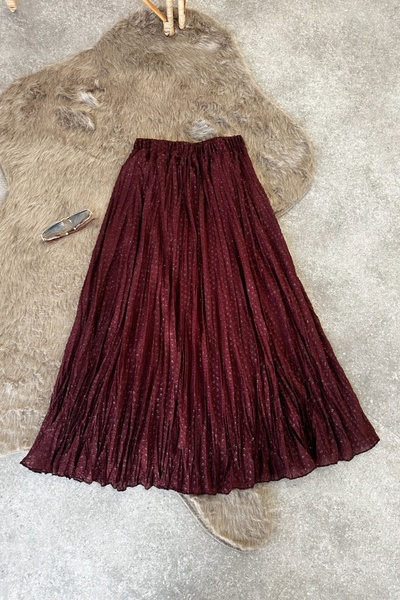 Poliyance Sofia Bordo Kloş Etek