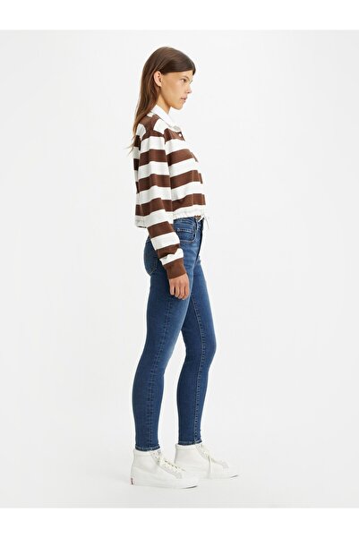 Levi's 721 High Rise Skinny Blue Wave Dark dámské džínové kalhoty 18882-0594