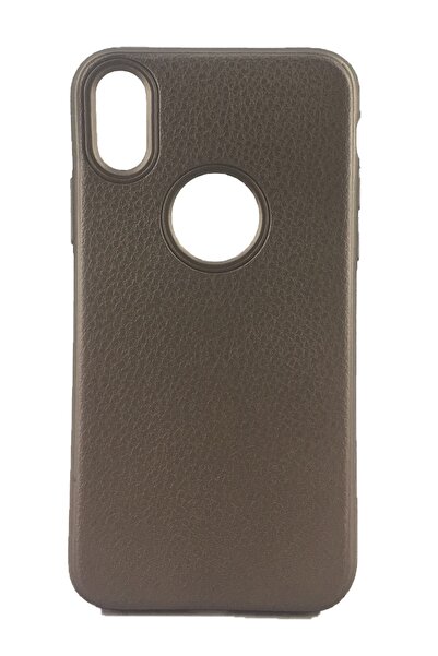 FitCase Iphone X/xs Premium Rind Silikon Arka Kapak Gold