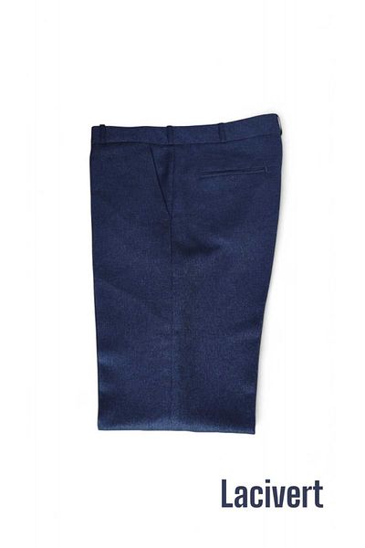 Ünal Giyim Wool Effect Knee Lined Men's Fabric Pants