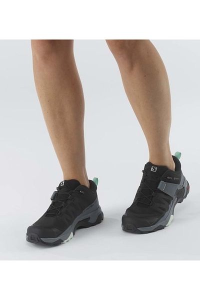 Salomon X Ultra 4 Gtx W Gore-Tex® L41289600 Туристически обувки за бягане по пътеки Унисекс, ЧЕРНИ