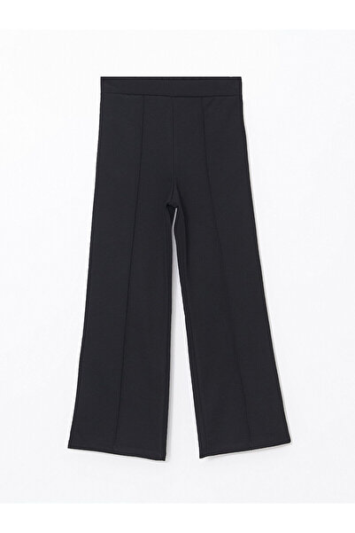 LC Waikiki Black Elastic Waist Girls' Spanish Leggings