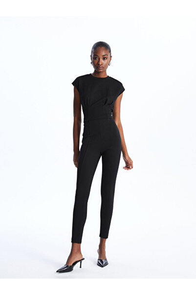 LC Waikiki Extra Skinny Fit Damen-Leggings – einfarbiger Schnitt mit elastischem Bund