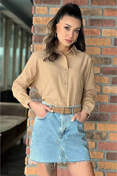 Modark Cămașă oversize de bază pentru femei