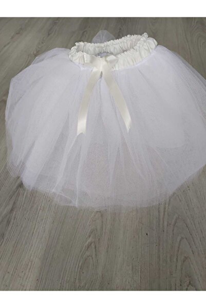 babyen1 Tütü Etek 3_6yaş Beyaz
