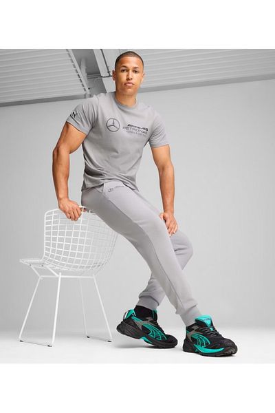 Puma 627346 Mercedes Mapf1 Ess Pants Ανδρικό Φούτερ Γκρι