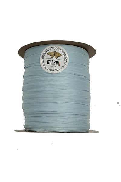 Nusrat Bilişim Milan Raffia Ice Blue Bag Accessory - 100 g (No:31)