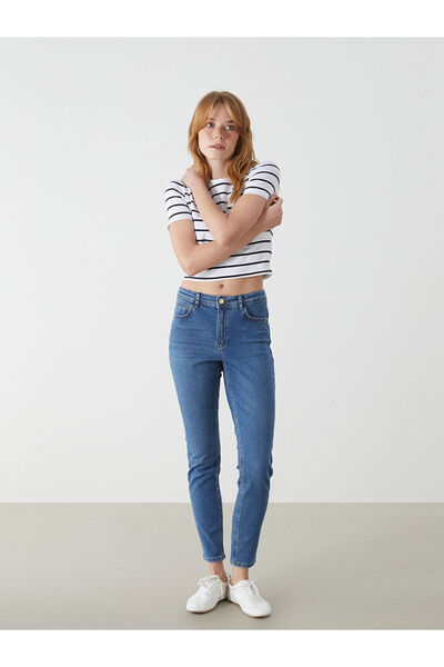 LC Waikiki Ozmarka New Season Push up Women's Jean Pants