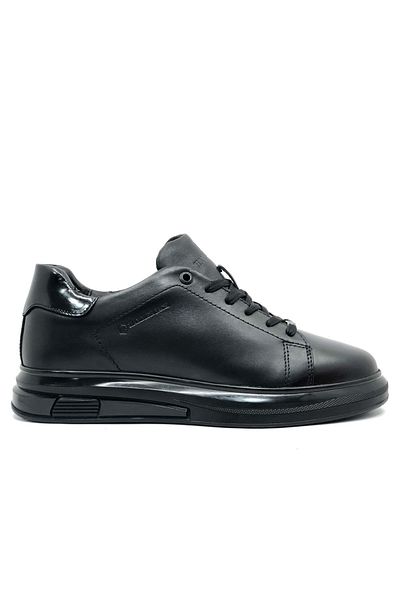 Hammer Jack Pomon Leather - 102-24817-m Pantofi negri casual pentru bărbați