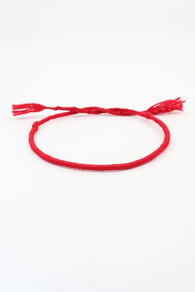 KEEBA Red String Bracelet for Men and Women - String Design