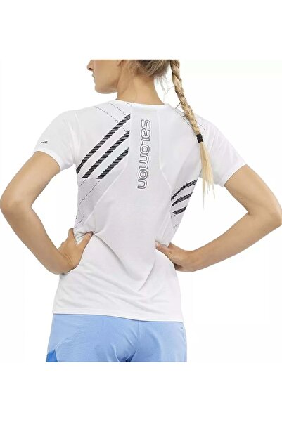 Salomon Γυναικείο μπλουζάκι SENSE AERO SS TEE W LC1731100 ΛΕΥΚΟ