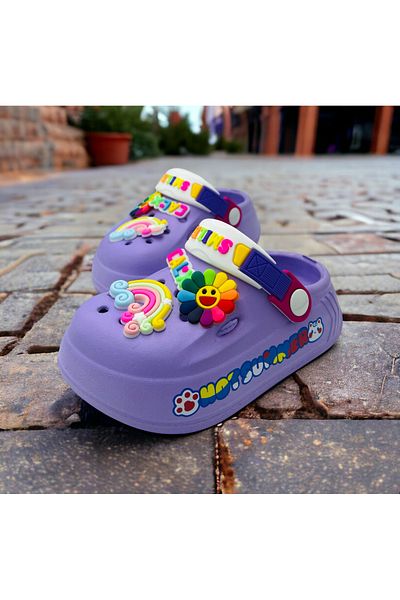 Hızlı Al Girl's Cross Sandals Slippers. Girl's Slippers Suitable for Marine Pool Garden Home Interior Use