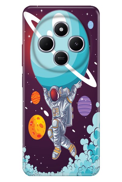 senada Xiaomi Redmi A4 5g Case Patterned Tpu Silicone Printed Astronaut
