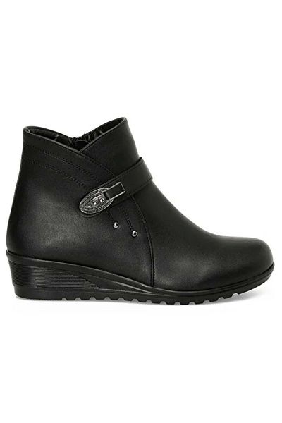 Polaris 162294.Z Orthopedic Non-Slip Sole Women's Boots Black
