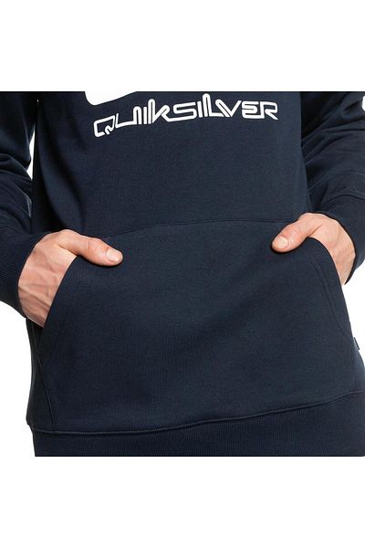 Quiksilver Ανδρικό μπλουζάκι με κουκούλα με μεγάλο λογότυπο Eqyft04450-byj0
