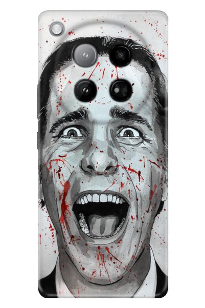 senada جراب Infinix Zero 40 4G من السيليكون TPU بنمط American Psycho