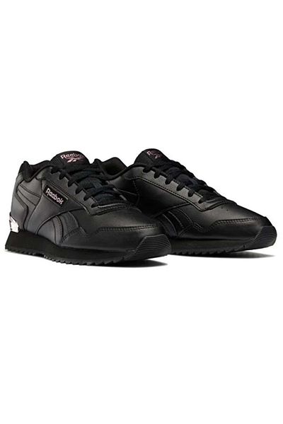 Reebok Pantofi sport unisex Black Glide Ripple Clip din piele